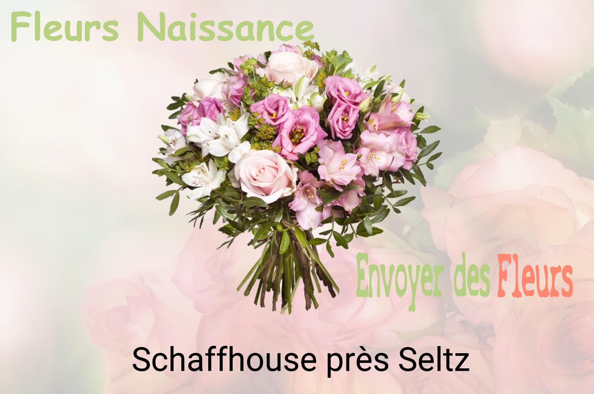 Bouquet de fleurs de naissance livré à Schaffhouse-près-Seltz