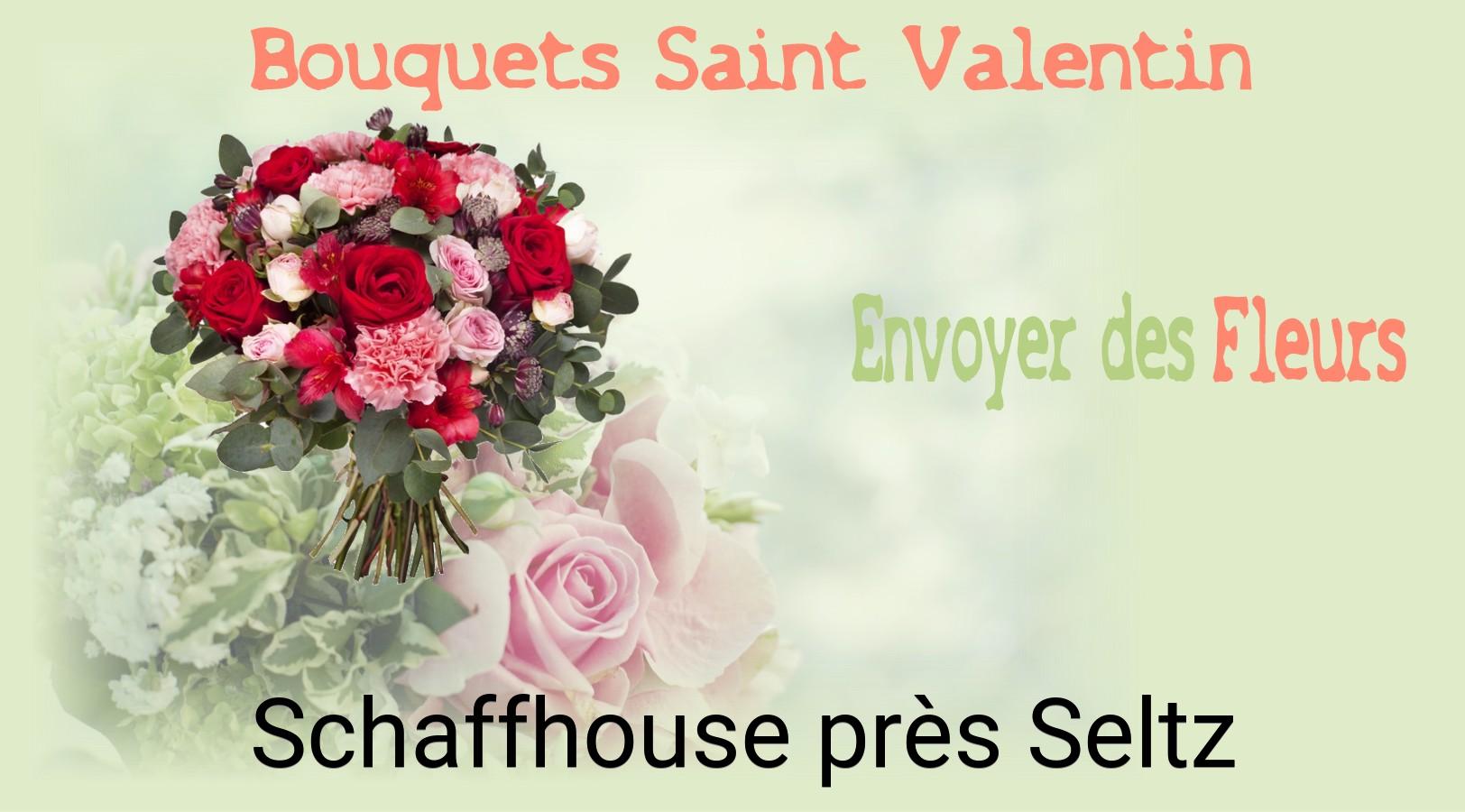 Roses de Saint-Valentin livrées à Schaffhouse-près-Seltz
